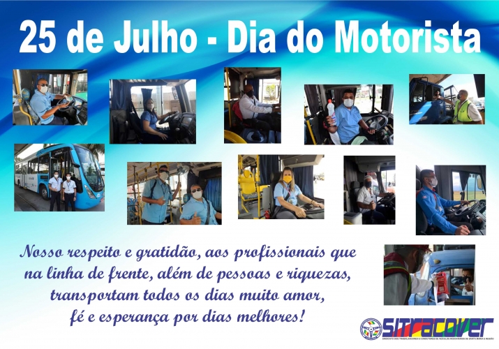 Cartaz Dia do Motorista 2020