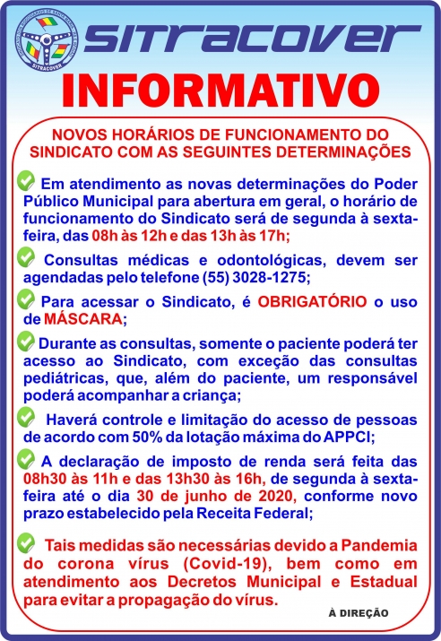 Informativo Sindicato - NOVO
