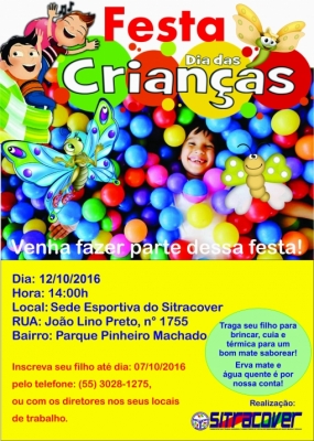 Cartaz Dia das Crianças